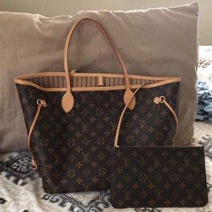Authentic Louis Vuitton Neverfull mm